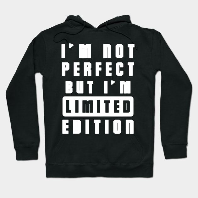 IM NOT PERFECT Hoodie by hackercyberattackactivity